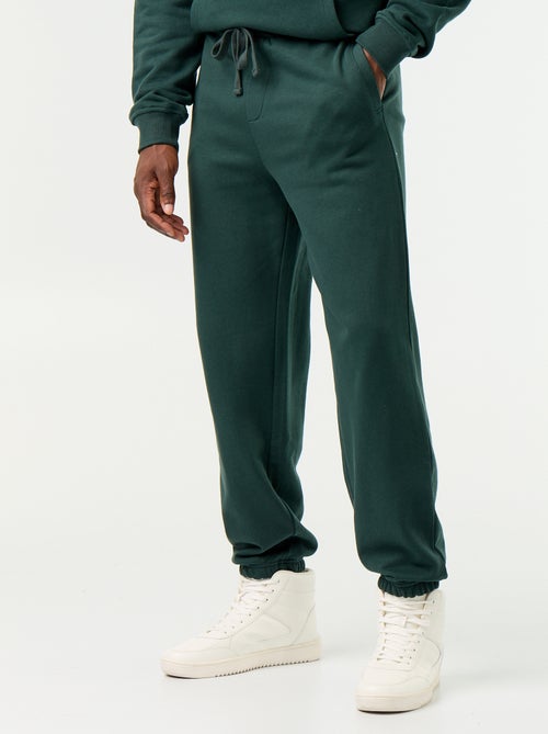 Pantalon jogging en molleton uni - Kiabi Pantalon jogging en molleton uni - Kiabi