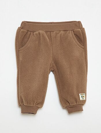 Pantalon jogging en polaire