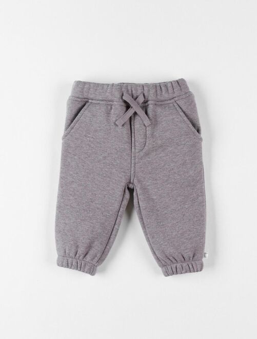 Pantalon de Jogging Gris chiné Unisex