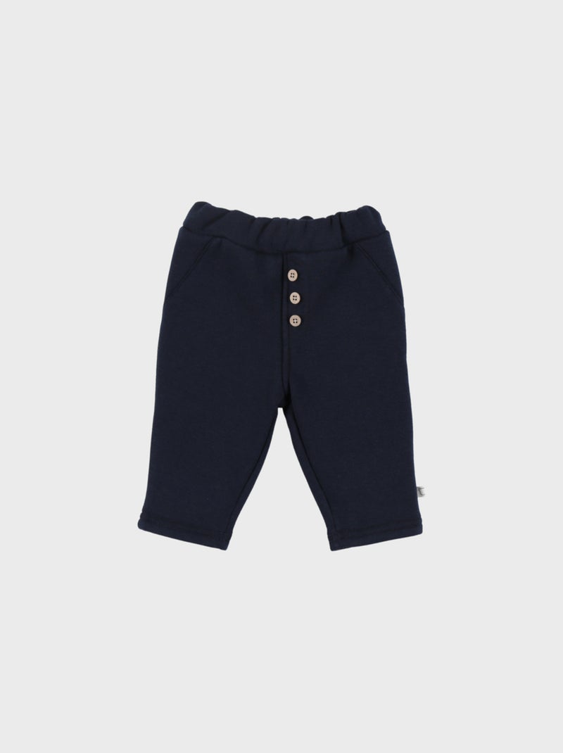 Pantalon jogging en Sweatoloudoux® Noukie's Bleu - Kiabi