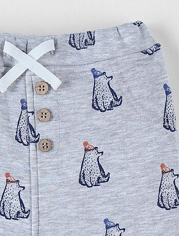 Pantalon jogging en Sweatoloudoux®, ours Noukie's