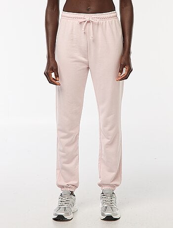 Pantalon jogging femme en maille lourde