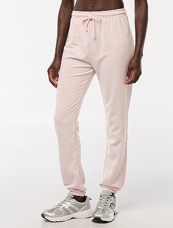 Pantalon jogging femme en maille lourde