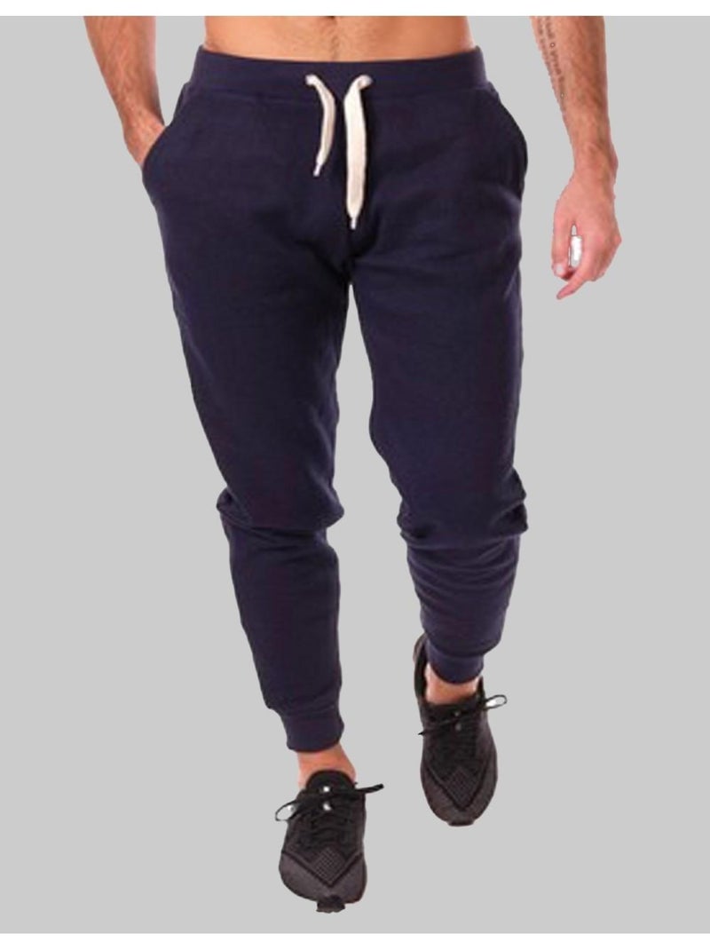 Pantalon Jogging Kebello Bleu marine - Kiabi