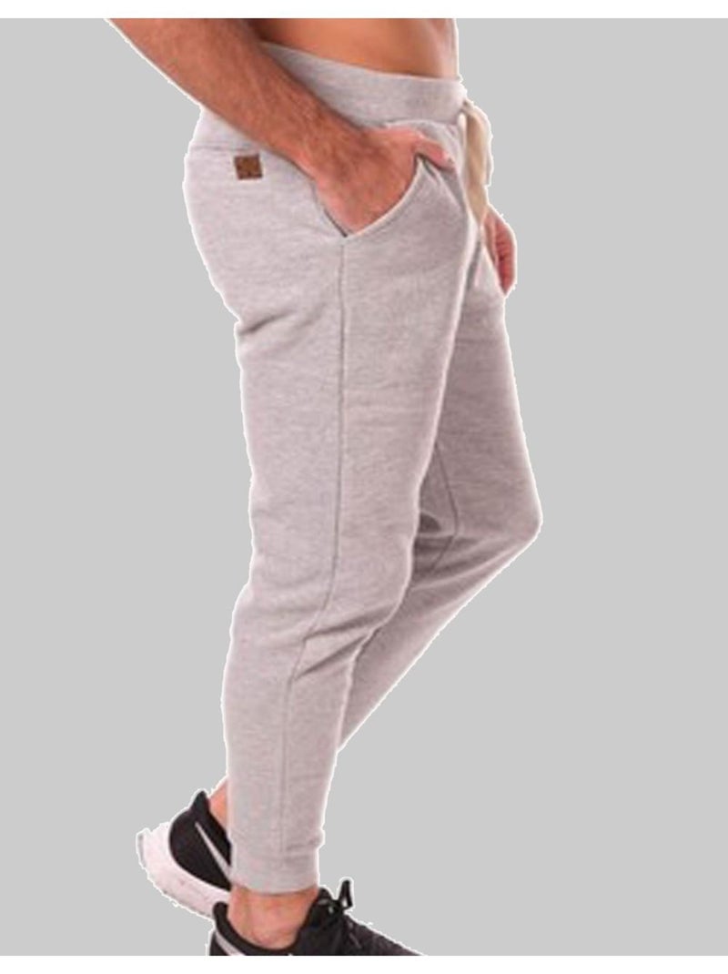 Pantalon Jogging Kebello Gris - Kiabi