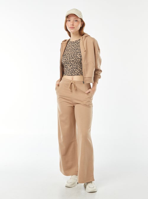 Pantalon jogging large - Kiabi