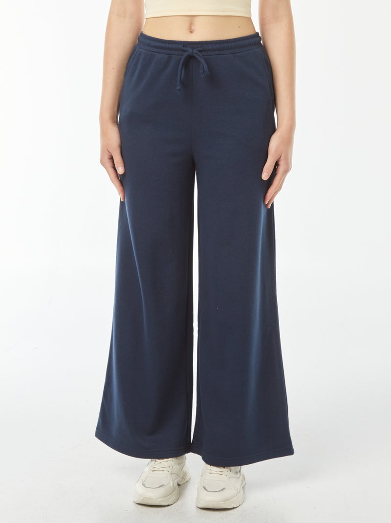 Pantalon jogging large Bleu - Kiabi