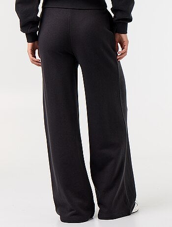 Pantalon jogging large en maille lourde