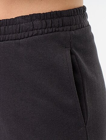 Pantalon jogging large en maille lourde