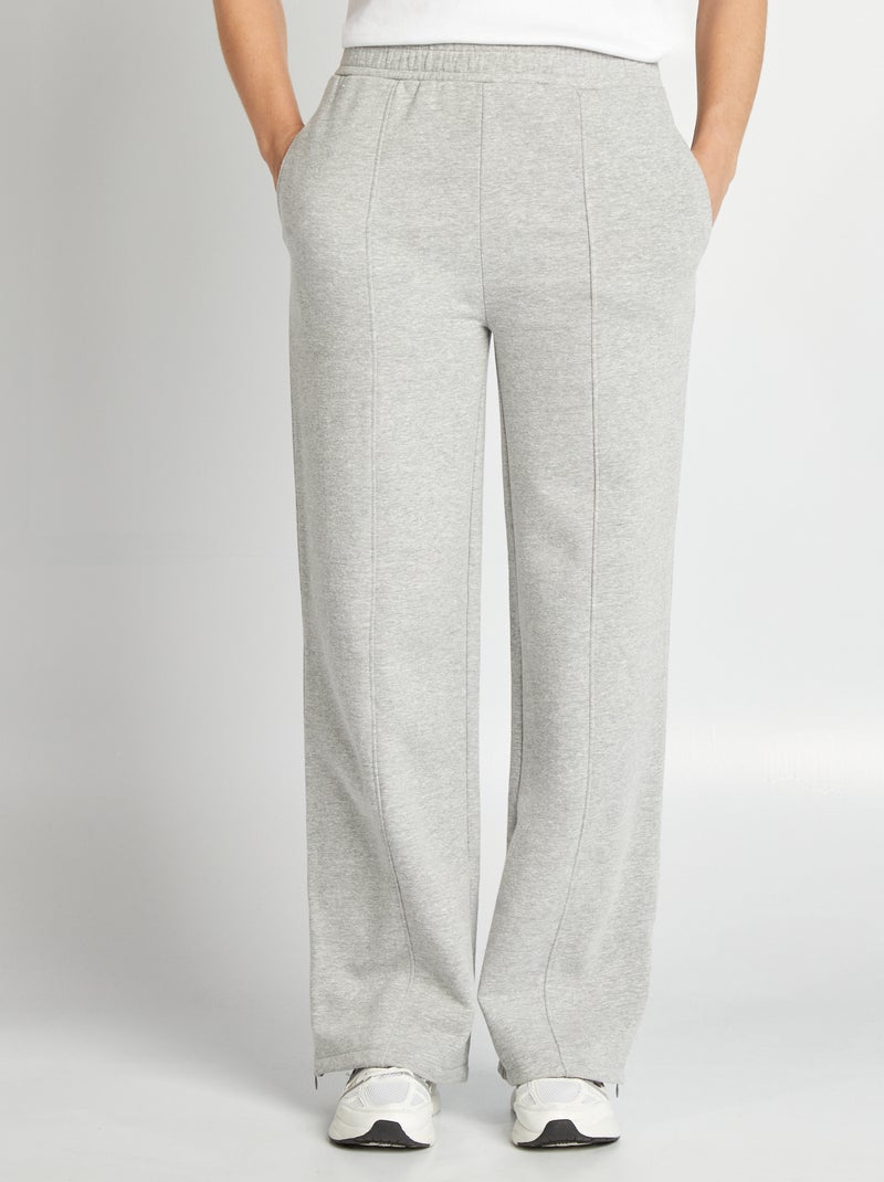 Pantalon jogging large Gris - Kiabi