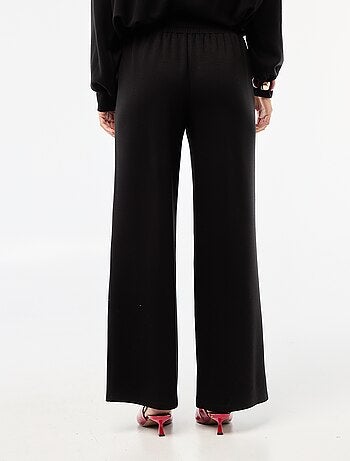 Pantalon jogging large maille douce