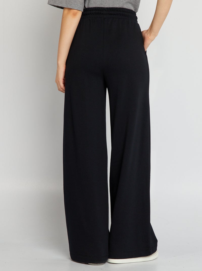 Pantalon jogging large Noir - Kiabi