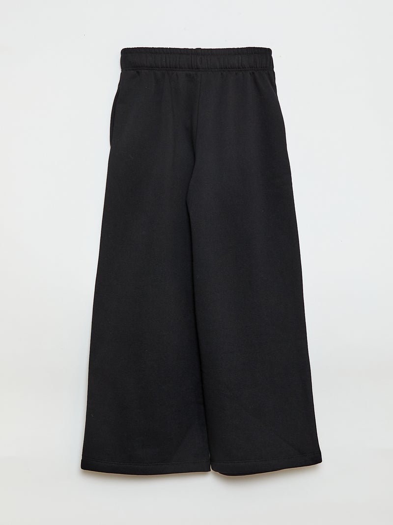 Pantalon jogging large Noir - Kiabi