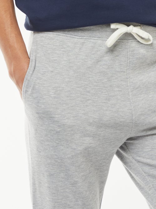 Pantalon jogging léger uni - Kiabi