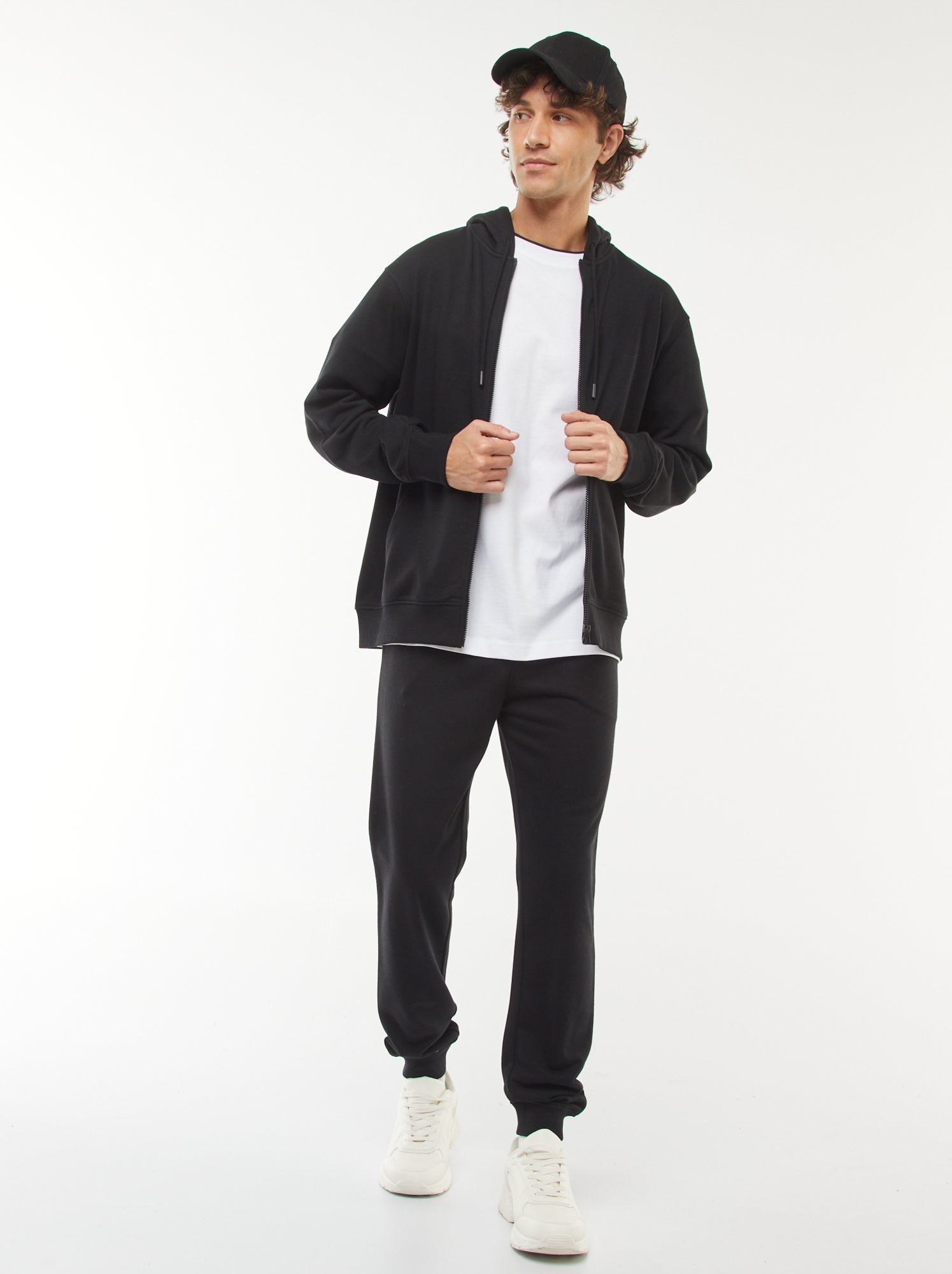 Pantalon De Jogging Homme Décontracté – Tissu Doux Extensible, Taille élastique Avec Cordon, Poches Latérales - 2