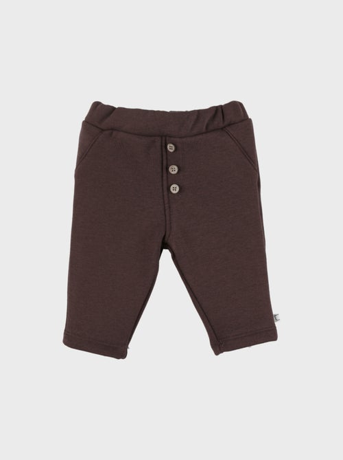Pantalon jogging marron, Sweatoloudoux® Noukie's - Kiabi