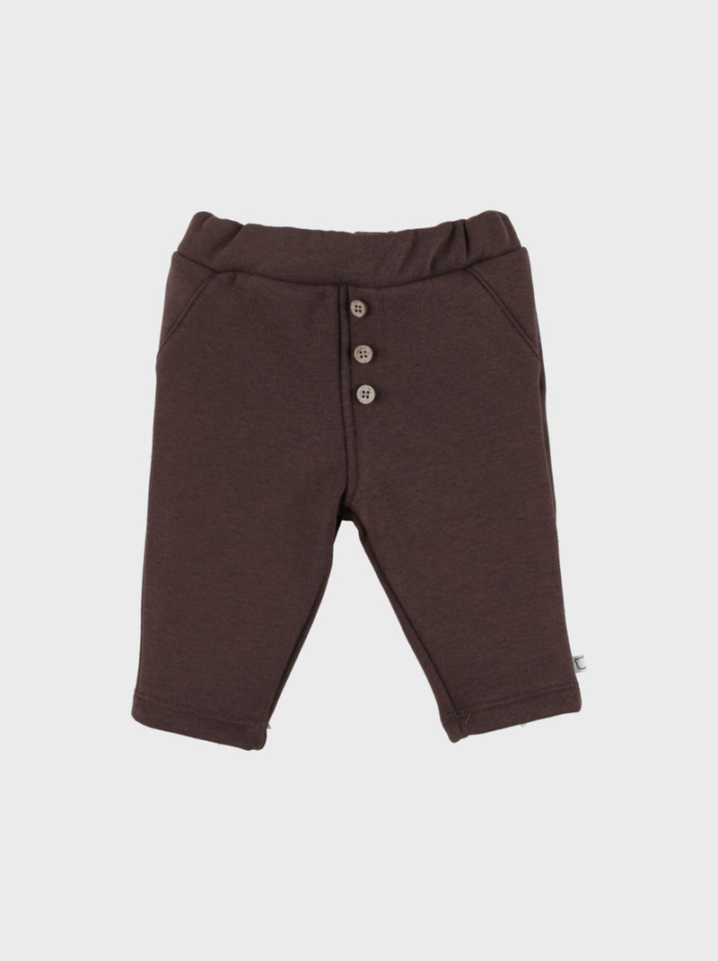 Pantalon jogging marron, Sweatoloudoux® Noukie's Marron - Kiabi