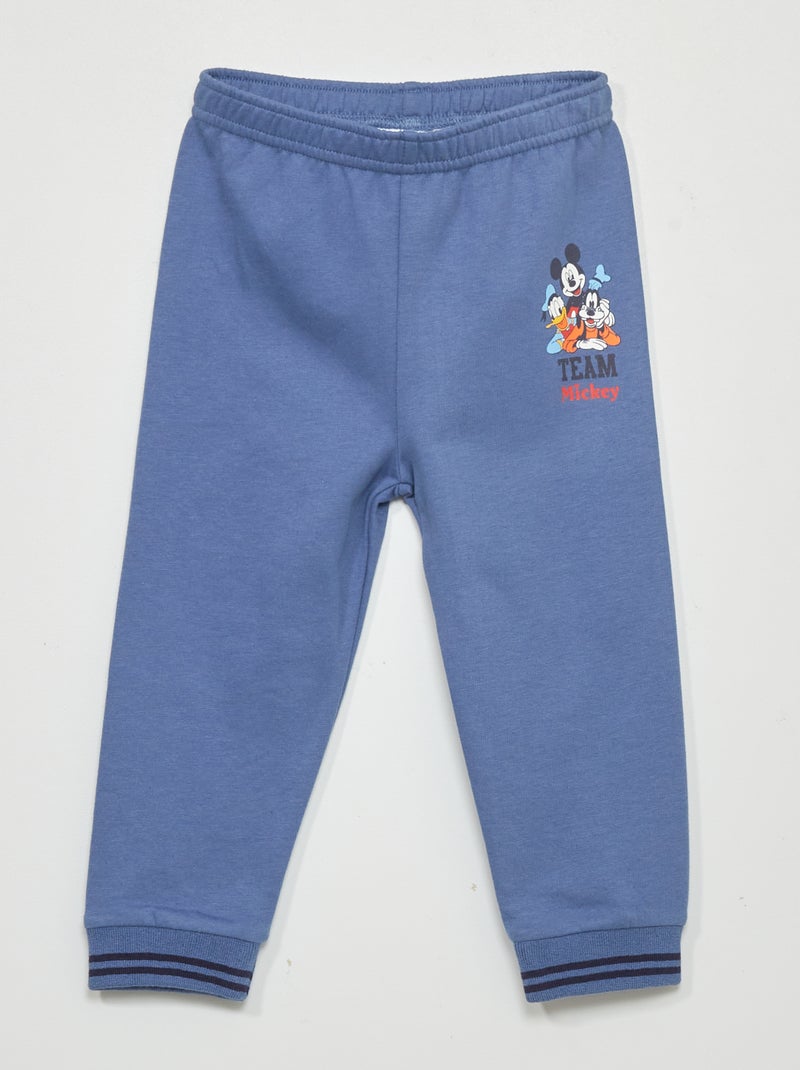 Pantalon jogging 'Mickey' bleu - Kiabi