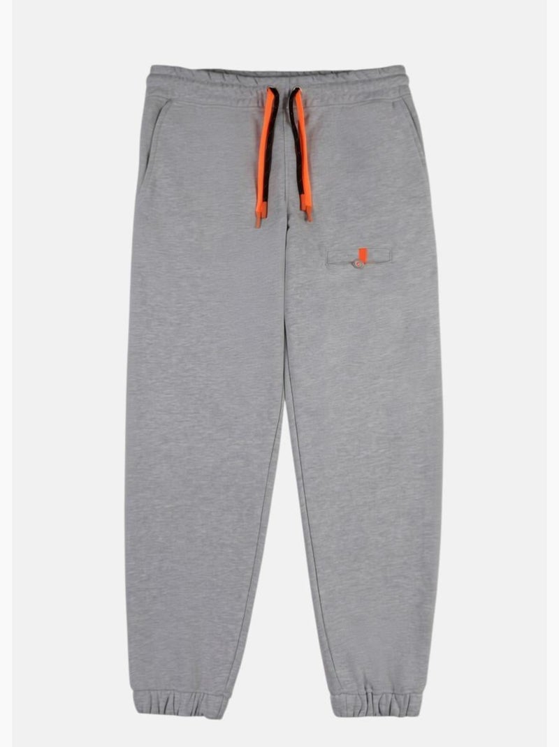 Pantalon jogging mie mie  femme - sae paris Gris chiné - Kiabi