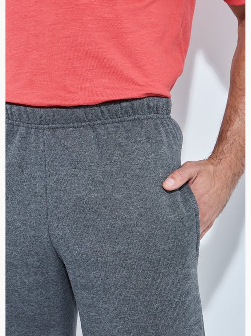 Pantalon jogging molleton bas et taille élastiqués - Afibel - Kiabi