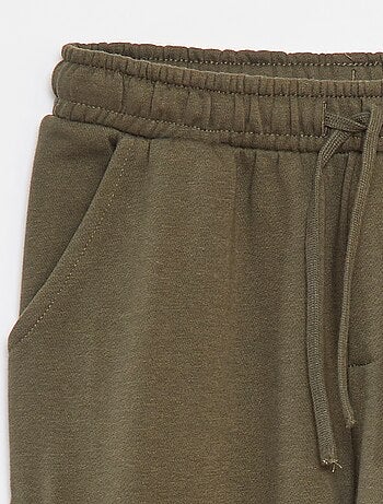 Pantalon jogging multipoches en molleton