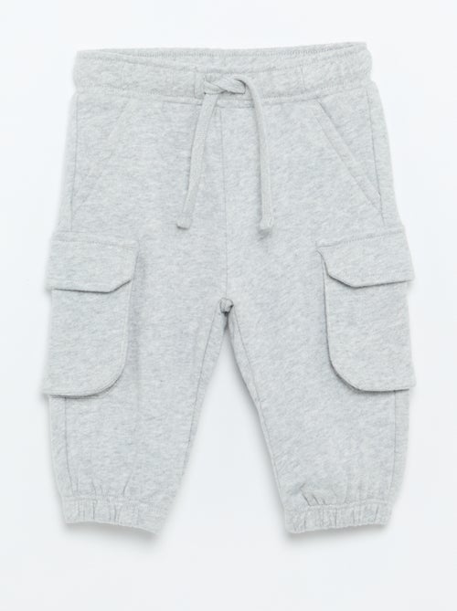 Pantalon jogging multipoches - Kiabi