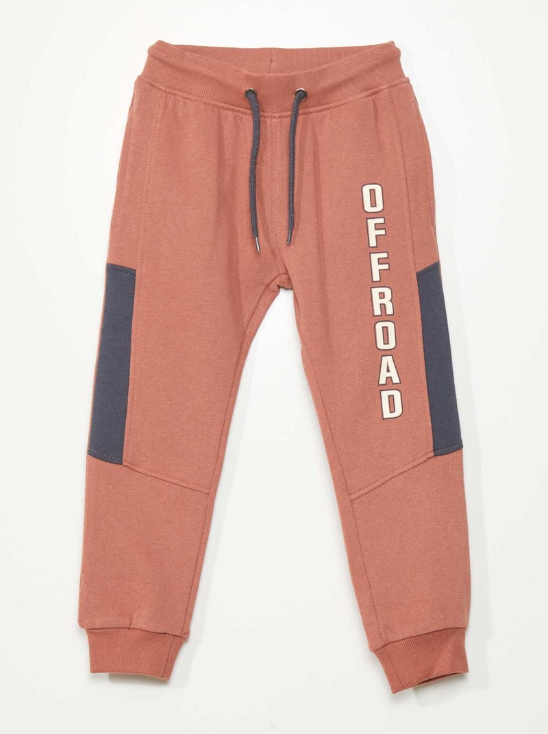 Pantalon jogging Orange - Kiabi