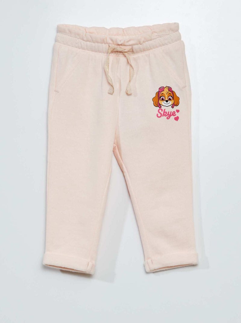 Pantalon jogging 'Pat 'patrouille' Rose - Kiabi