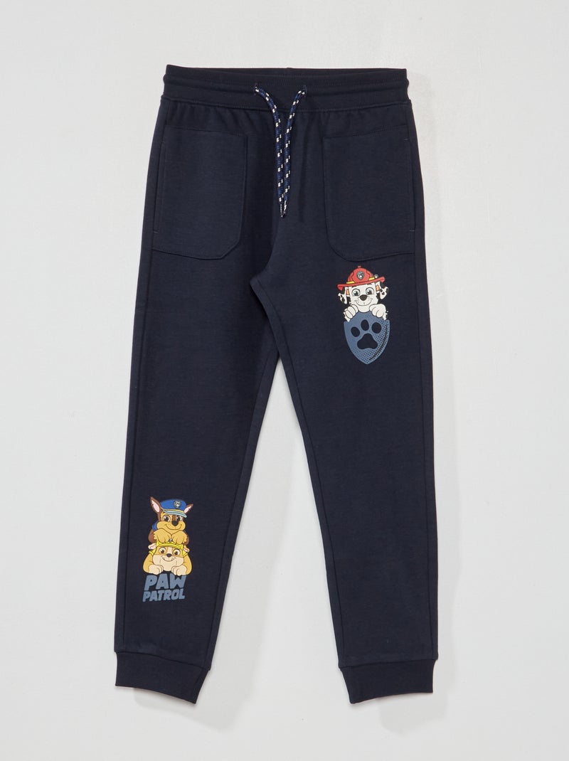 Pantalon jogging 'Pat'patrouille' bleu marine - Kiabi