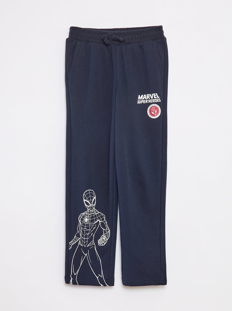Pantalon jogging 'Spiderman' Bleu - Kiabi