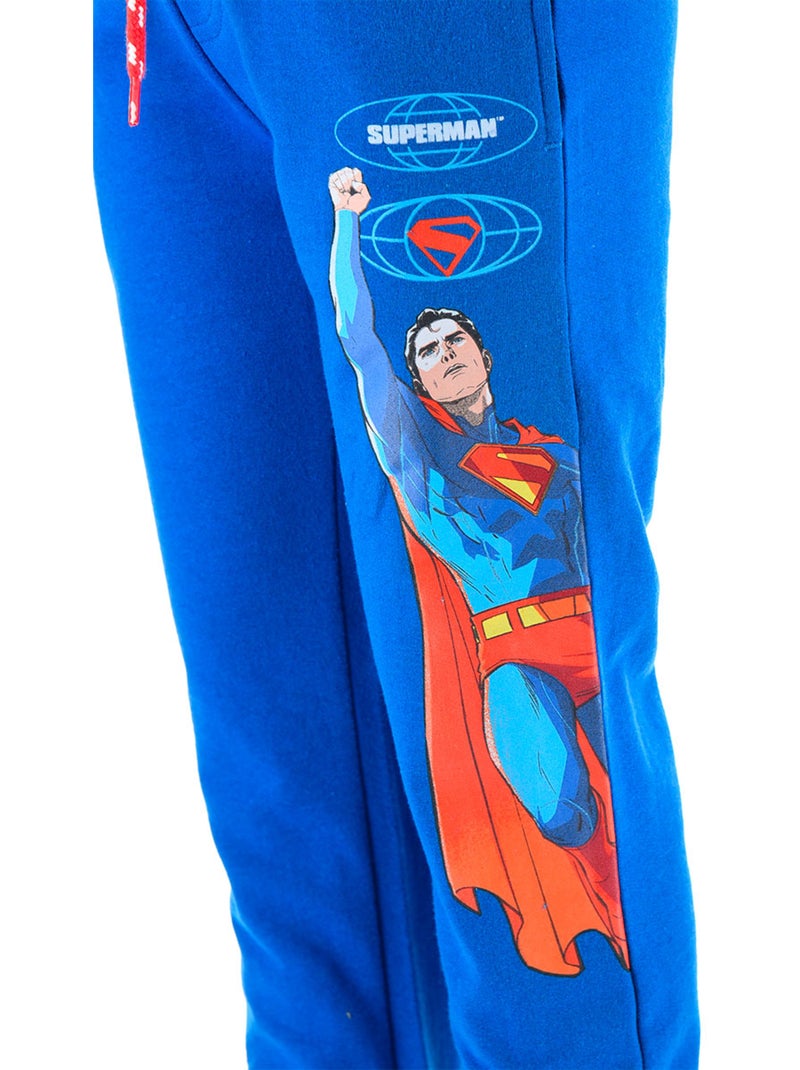 Pantalon Jogging Superman  | Licence Officielle Bleu - Kiabi