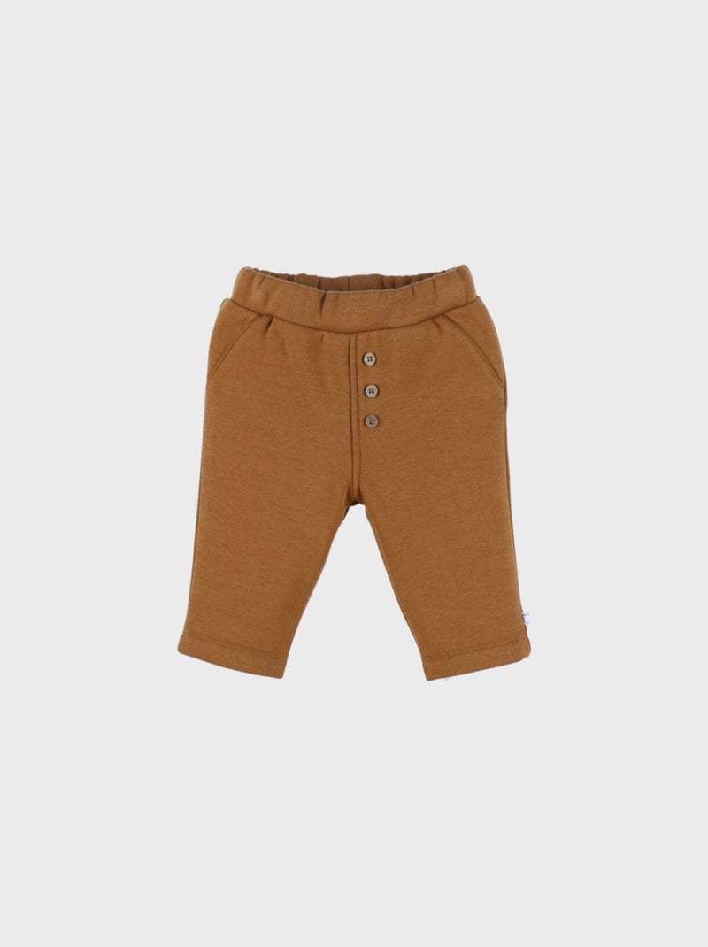 Pantalon jogging Sweatoloudoux® Noukie's Marron - Kiabi