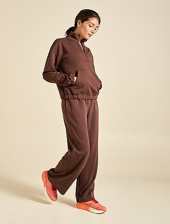 Ekstract - Pantalon jogging uni taille standard