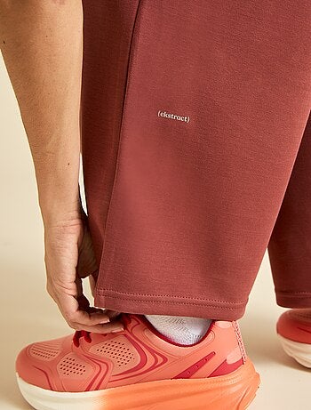 Ekstract - Pantalon jogging uni taille standard