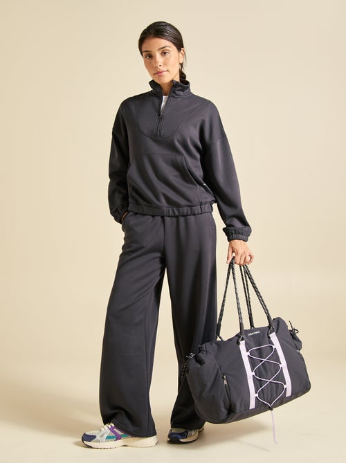Pantalon jogging uni taille standard - Kiabi Pantalon jogging uni taille standard - Kiabi