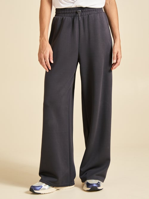 Pantalon jogging uni taille standard - Kiabi Pantalon jogging uni taille standard - Kiabi