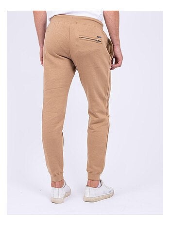 Soldes Jogging homme, pantalon sport homme pas cher - beige - Kiabi