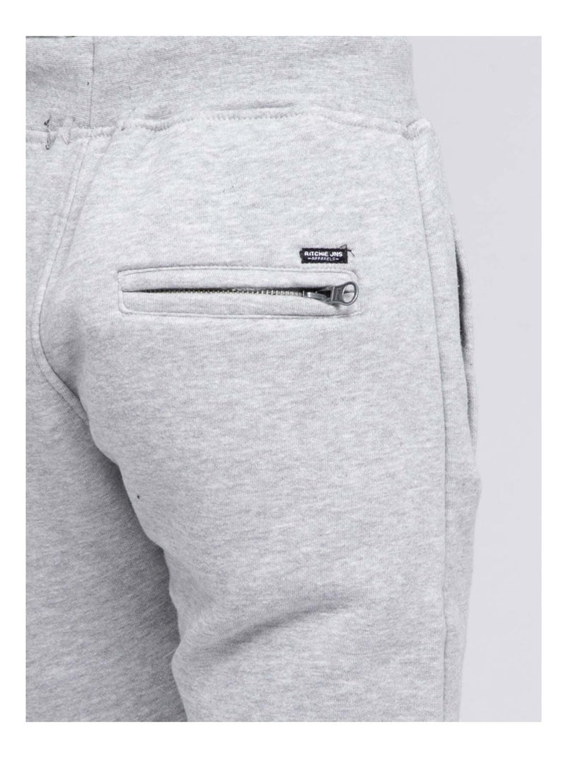 Pantalon jogging VAMDARY garçon Gris - Kiabi