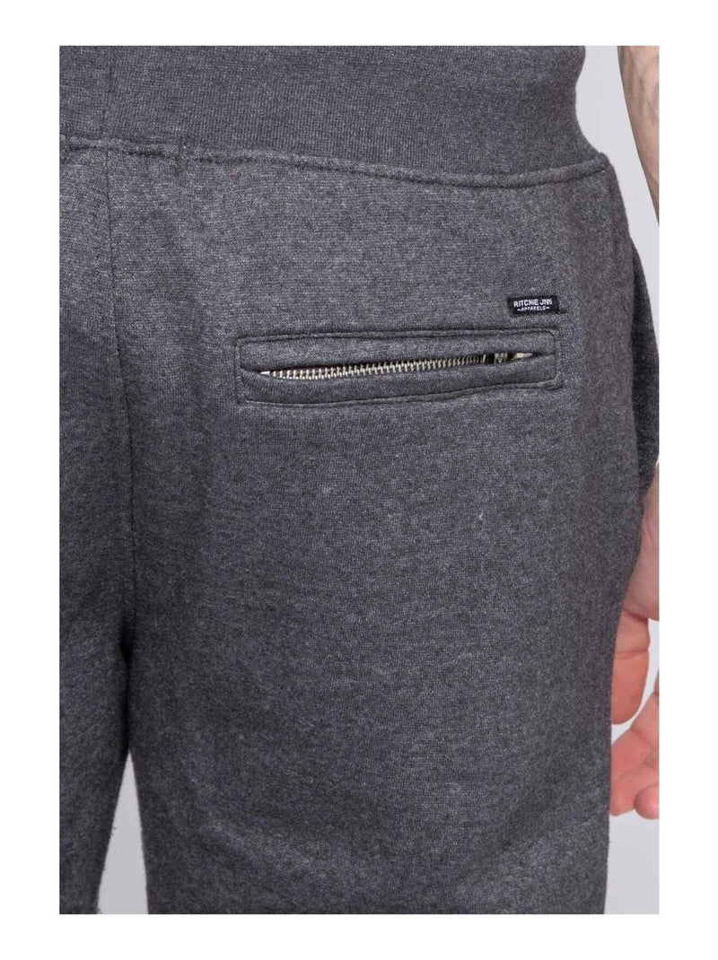 Pantalon jogging VAMDARY Gris foncé - Kiabi