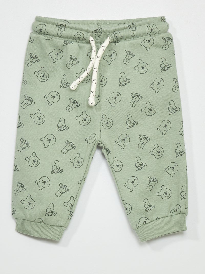 Pantalon jogging 'Winnie' de 'Disney' Vert tilleul - Kiabi