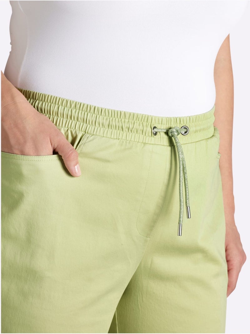 Pantalon Jogpant - Taille Standard - Sheego Vert pistache - Kiabi