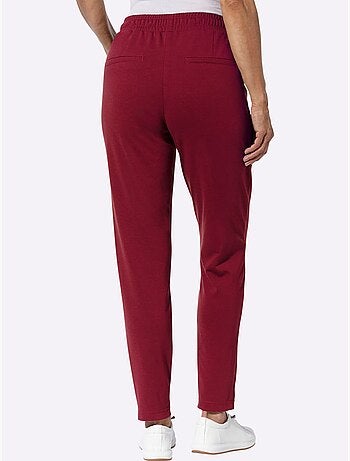 Pantalon jogpant 20% viscose - taille courte - witt