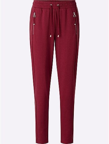 Pantalon jogpant 20% viscose - taille courte - witt
