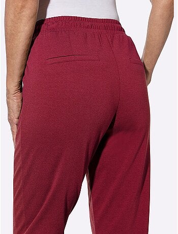 Pantalon jogpant 20% viscose - taille courte - witt
