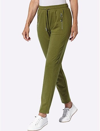 Pantalon jogpant 20% viscose - taille courte - witt