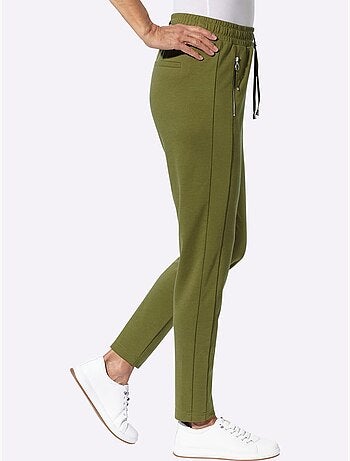 Pantalon jogpant 20% viscose - taille courte - witt