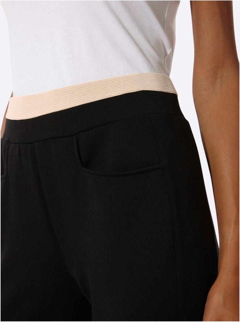 Pantalon jogpant à porter ensemble ou séparément pour un style parfait - taille standard - helline Noir - Kiabi
