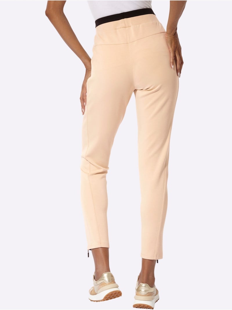 Pantalon jogpant à porter ensemble ou séparément pour un style parfait - taille standard - helline Sable - Kiabi