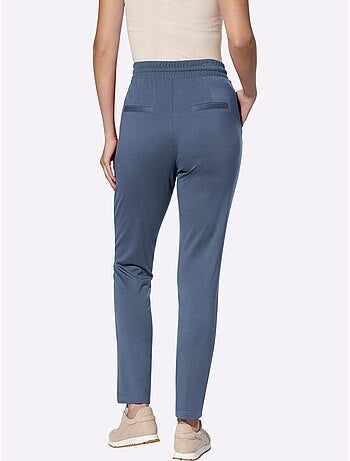 Pantalon Jogpant Ceinture élastique, Coulisse Et Lien à Nouer - Taille Standard - Helline