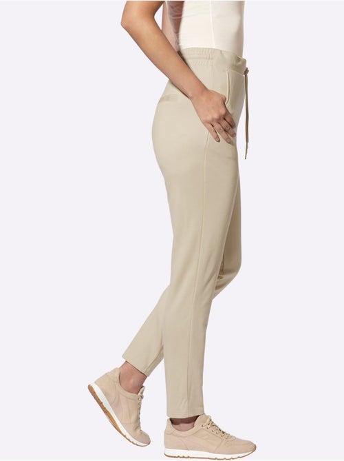 Pantalon Jogpant Ceinture élastique, Coulisse Et Lien à Nouer - Taille Standard - Helline - Kiabi